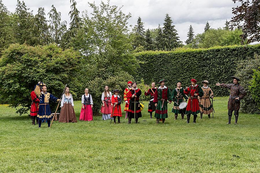 Five-Petalled Rose Celebrations ®, Český Krumlov, Sunday 24. 6. 2018