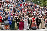 Fest der fünfblättrigen Rose ®, Český Krumlov, Sonntag 23. 6. 2018, Foto: Lubor Mrázek