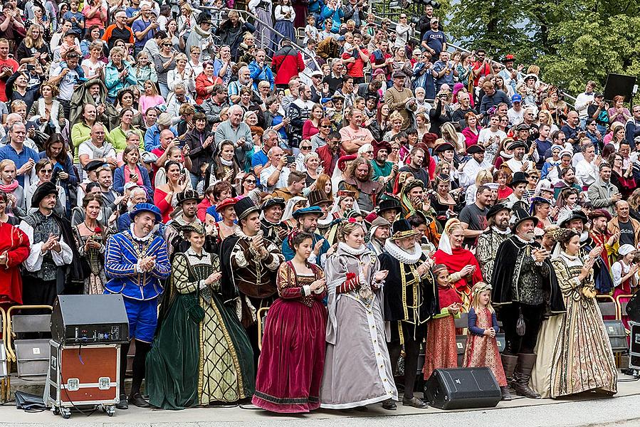 Five-Petalled Rose Celebrations ®, Český Krumlov, Sunday 24. 6. 2018