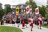 Fest der fünfblättrigen Rose ®, Český Krumlov, Sonntag 23. 6. 2018, Foto: Lubor Mrázek