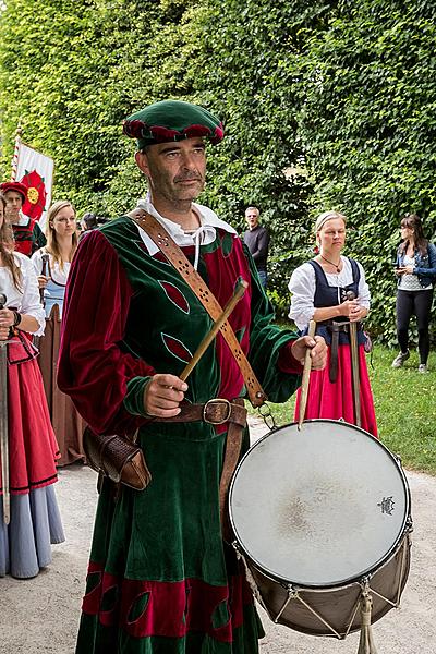 Five-Petalled Rose Celebrations ®, Český Krumlov, Sunday 24. 6. 2018