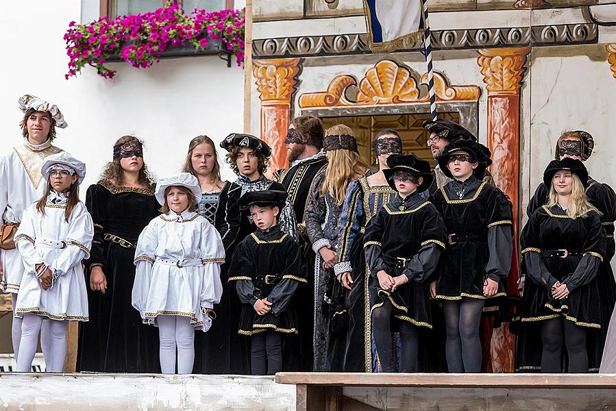 Slavnosti pětilisté růže ®, Český Krumlov, neděle 24. 6. 2018