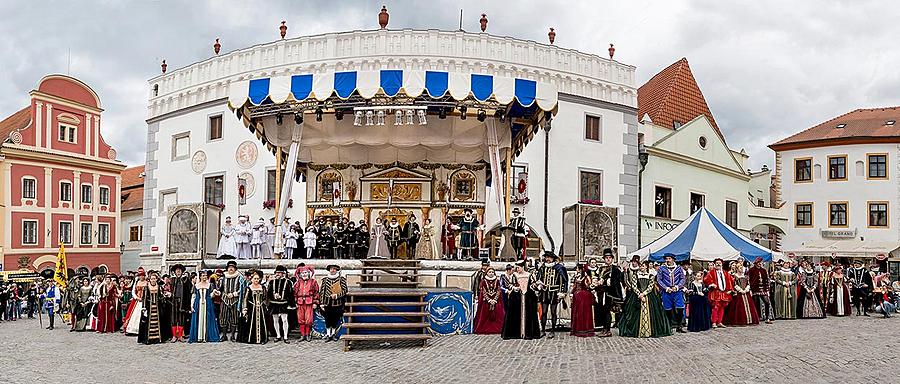 Five-Petalled Rose Celebrations ®, Český Krumlov, Sunday 24. 6. 2018