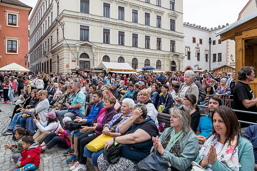 Slavnosti pětilisté růže ®, Český Krumlov, neděle 24. 6. 2018