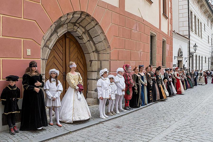 Slavnosti pětilisté růže ®, Český Krumlov, neděle 24. 6. 2018