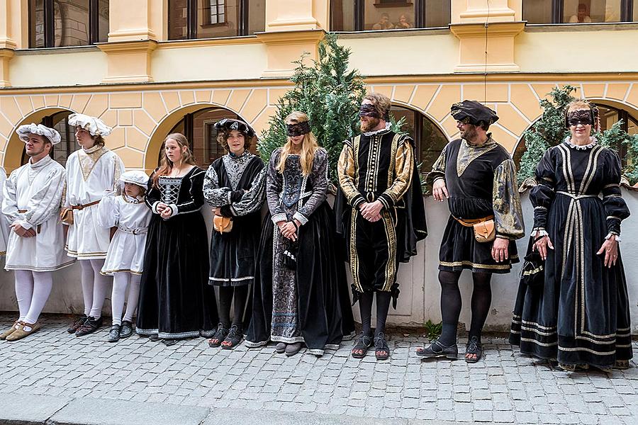 Fest der fünfblättrigen Rose ®, Český Krumlov, Sonntag 23. 6. 2018