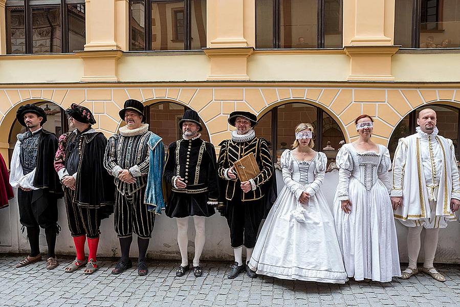 Slavnosti pětilisté růže ®, Český Krumlov, neděle 24. 6. 2018