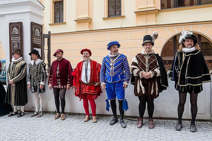 Fest der fünfblättrigen Rose ®, Český Krumlov, Sonntag 23. 6. 2018