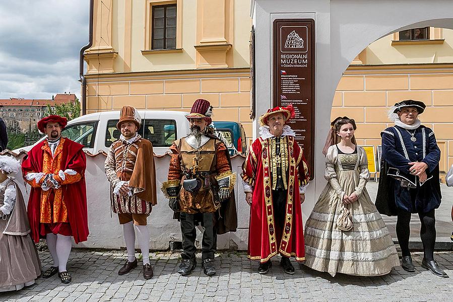 Slavnosti pětilisté růže ®, Český Krumlov, neděle 24. 6. 2018