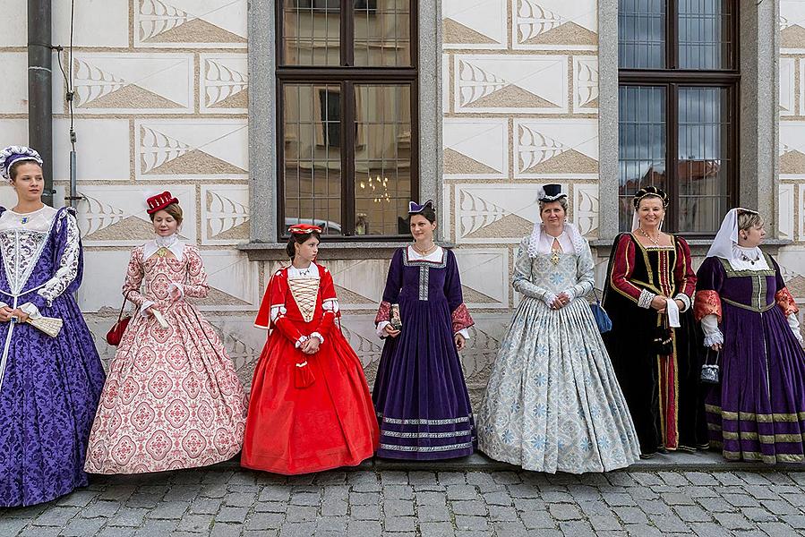 Slavnosti pětilisté růže ®, Český Krumlov, neděle 24. 6. 2018