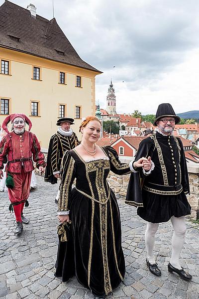 Fest der fünfblättrigen Rose ®, Český Krumlov, Sonntag 23. 6. 2018