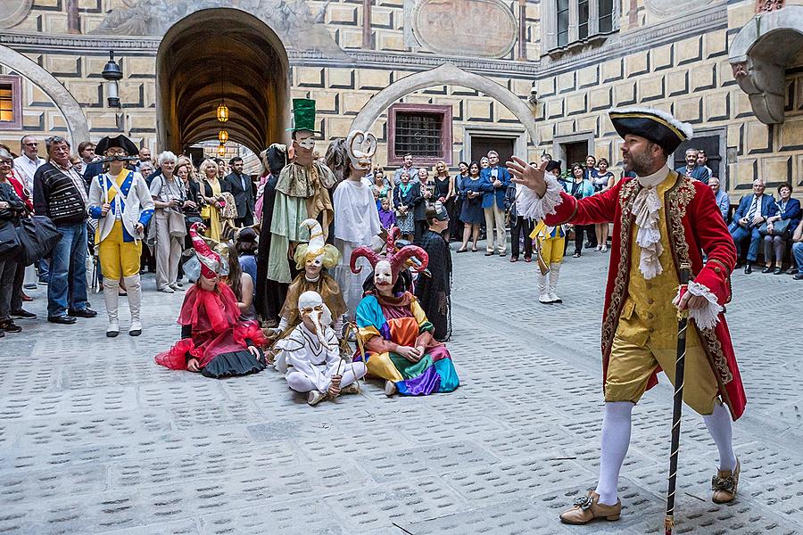 Barocke Nacht auf dem Schloss Český Krumlov ® 29.6. und 30.6.2018