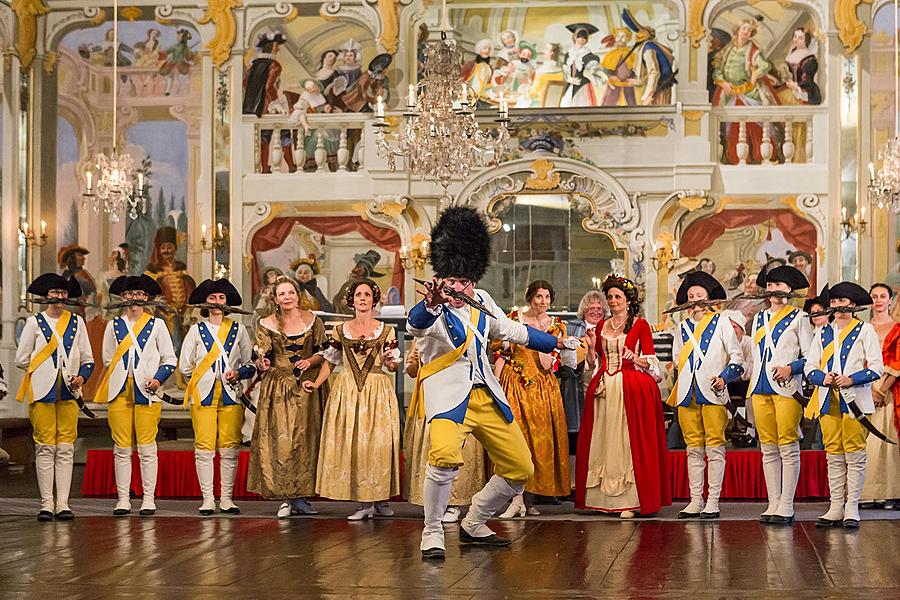 Baroque Night on the Český Krumlov Castle ® 29.6. and 30.6.2018