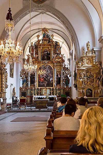 Drahomíra Matznerová - varhany a Žofie Vokálková - flétna, Festival komorní hudby Český Krumlov 8.7.2018