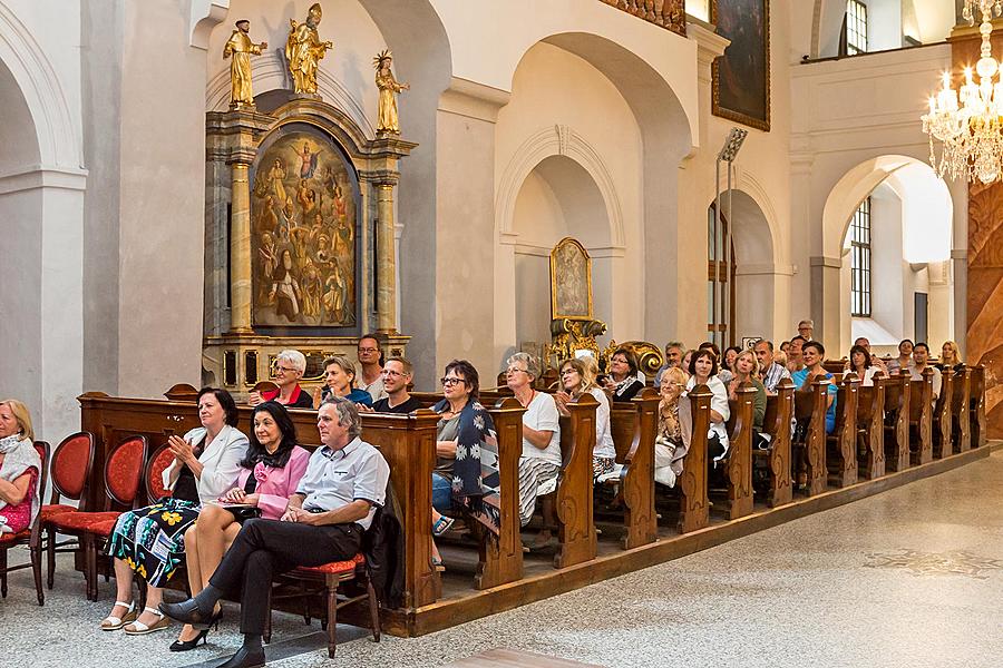 Drahomíra Matznerová - varhany a Žofie Vokálková - flétna, Festival komorní hudby Český Krumlov 8.7.2018