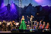 Piotr Beczała (tenor) and Sondra Radvanovsky (soprano), PKF – Prague Philharmonia, Leoš Svárovský (conductor), International Music Festival Český Krumlov 21.7.2018, source: Auviex s.r.o., photo by: Libor Sváček