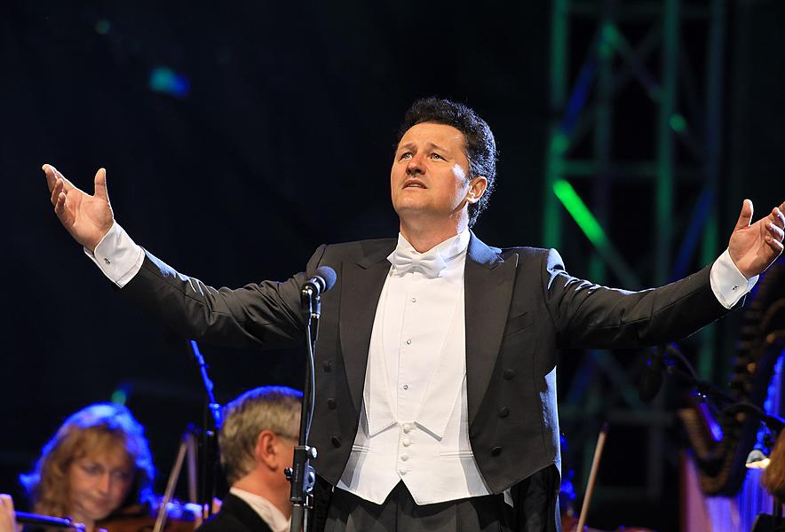 Piotr Beczała (tenor) and Sondra Radvanovsky (soprano), PKF – Prague Philharmonia, Leoš Svárovský (conductor), International Music Festival Český Krumlov 21.7.2018