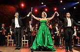 Piotr Beczała (tenor) and Sondra Radvanovsky (soprano), PKF – Prague Philharmonia, Leoš Svárovský (conductor), International Music Festival Český Krumlov 21.7.2018, source: Auviex s.r.o., photo by: Libor Sváček