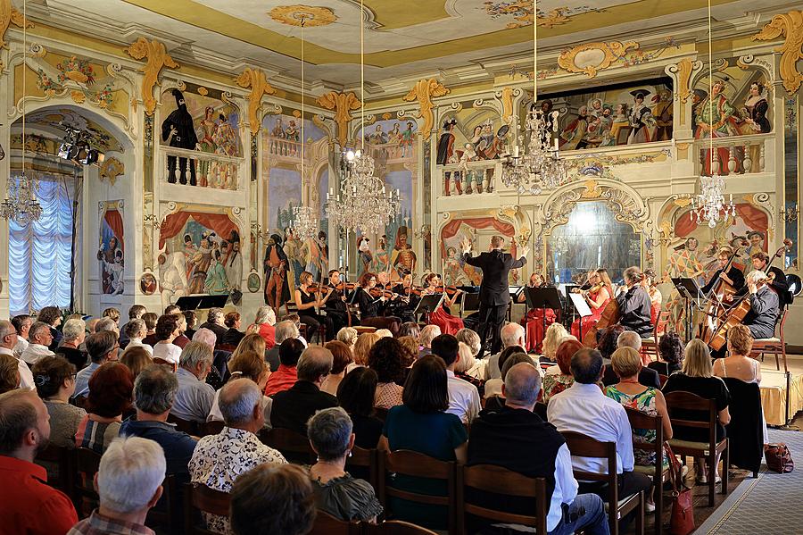 Miroslav Ambroš (violin) and Jaroslaw Nadrzycki (violin), South Czech Philharmonic, Jan Kučera (conductor), International Music Festival Český Krumlov 24.7.2018