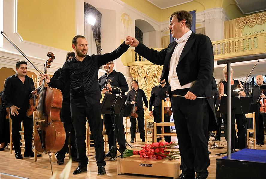 Boris Andrianov (violoncello), Symfonický orchestr Českého rozhlasu, Christian Schulz (dirigent), Mezinárodní hudební festival Český Krumlov 27.7.2018