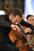 Boris Andrianov (violoncello), Symfonický orchestr Českého rozhlasu, Christian Schulz (dirigent), Mezinárodní hudební festival Český Krumlov 27.7.2018, zdroj: Auviex s.r.o., foto: Libor Sváček