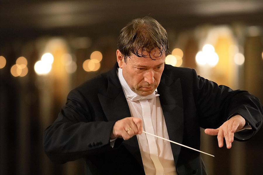 Boris Andrianov (violoncello), Symfonický orchestr Českého rozhlasu, Christian Schulz (dirigent), Mezinárodní hudební festival Český Krumlov 27.7.2018