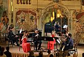 Francisextet, Internationales Musikfestival Český Krumlov 31.7.2018, Quelle: Auviex s.r.o., Foto: Lubor Mrázek