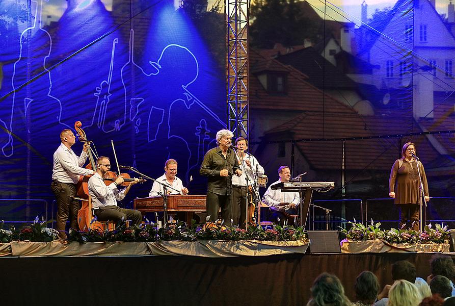 Hradišťan and Jiří Pavlica, International Music Festival Český Krumlov 2.8.2018