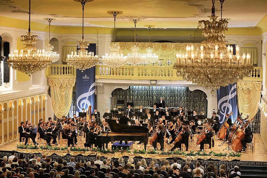 Javier Perianes (piano), Bohuslav Martinů Philharmonic Orchestra, Manuel Hernández-Silva (conductor), Internationales Musikfestival Český Krumlov 3.8.2018