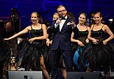 „KEEP SWINGING!“ – Swing evening in the Las Vegas style, Jan Smigmator, Dasha, Tom Gaebel, RTV Big Band Felixe Slováčka etc., Internationales Musikfestival Český Krumlov 4.8.2018, Quelle: Auviex s.r.o., Foto: Libor Sváček