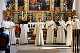 Schola Gregoriana Pragensis, International Music Festival Český Krumlov 5.8.2018, source: Auviex s.r.o., photo by: Libor Sváček