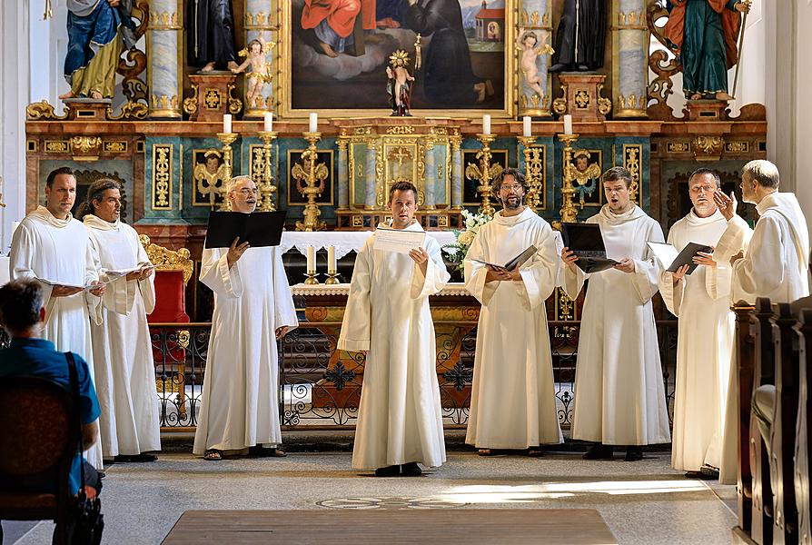 Schola Gregoriana Pragensis, International Music Festival Český Krumlov 5.8.2018