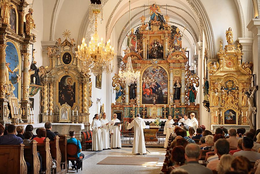 Schola Gregoriana Pragensis, Internationales Musikfestival Český Krumlov 5.8.2018