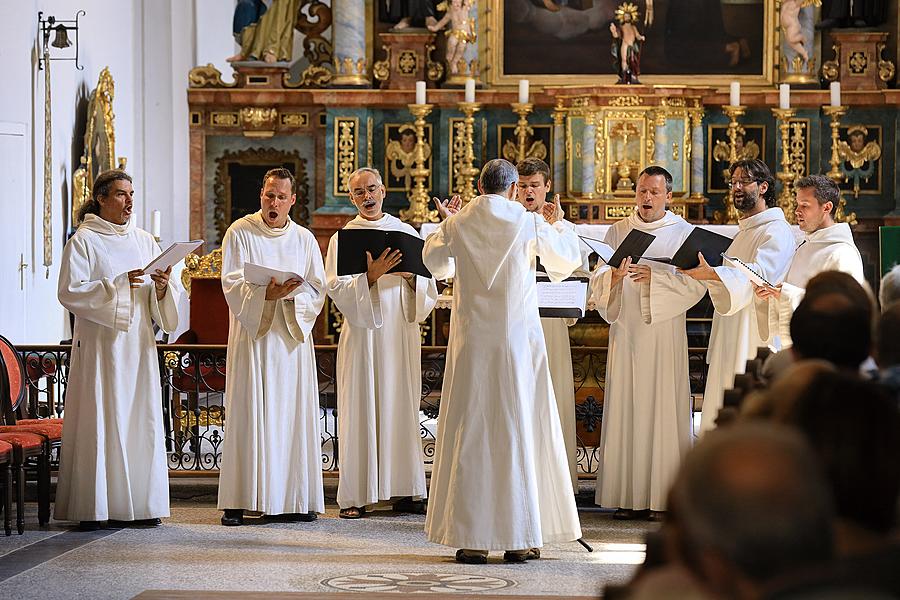 Schola Gregoriana Pragensis, International Music Festival Český Krumlov 5.8.2018