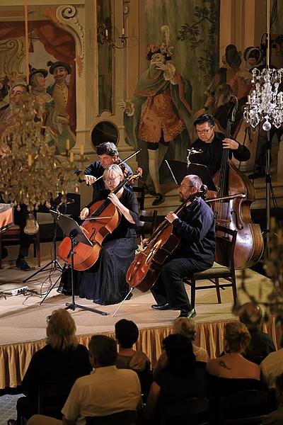 Amin Ghafari (housle), Sukův komorní orchestr, Nikol Kraft (dirigentka), Mezinárodní hudební festival Český Krumlov 8.8.2018