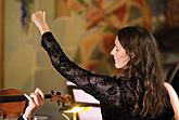 Amin Ghafari (violin), Suk Chamber Orchestra, Nikol Kraft (conductor), Internationales Musikfestival Český Krumlov 8.8.2018, Quelle: Auviex s.r.o., Foto: Libor Sváček