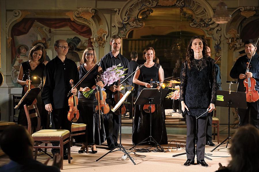 Amin Ghafari (violin), Suk Chamber Orchestra, Nikol Kraft (conductor), Internationales Musikfestival Český Krumlov 8.8.2018