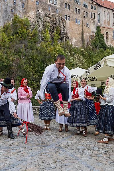 St.-Wenzels-Fest und Internationales Folklorefestival 2018 in Český Krumlov, Freitag 28. September 2018