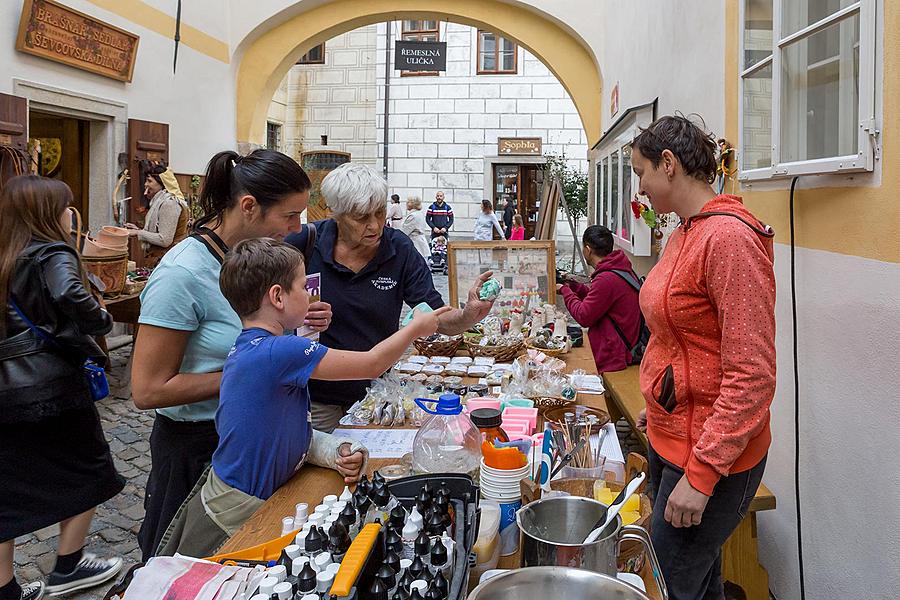 St.-Wenzels-Fest und Internationales Folklorefestival 2018 in Český Krumlov, Freitag 28. September 2018