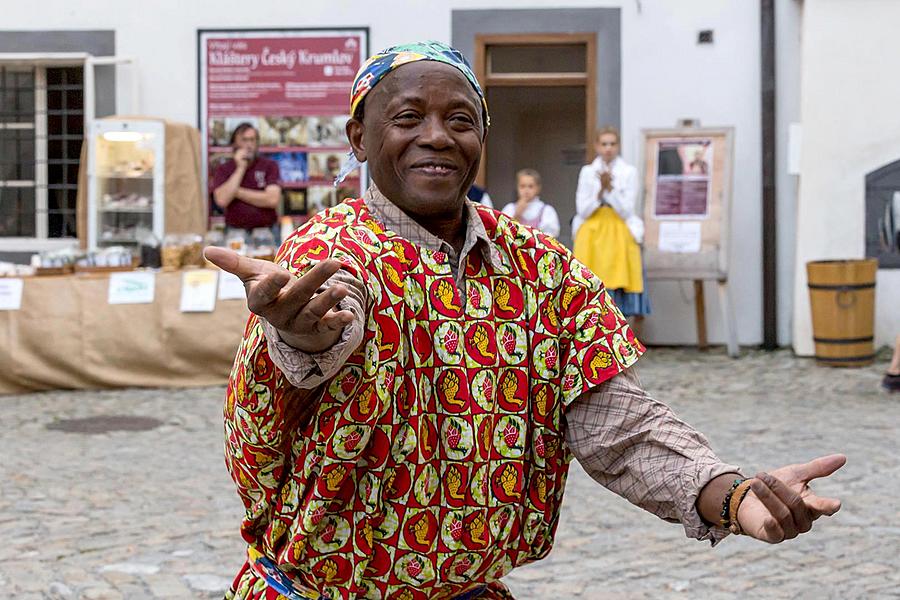 St.-Wenzels-Fest und Internationales Folklorefestival 2018 in Český Krumlov, Freitag 28. September 2018