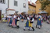 Svatováclavské slavnosti a Mezinárodní folklórní festival 2018 v Českém Krumlově, pátek 28. září 2018, foto: Lubor Mrázek