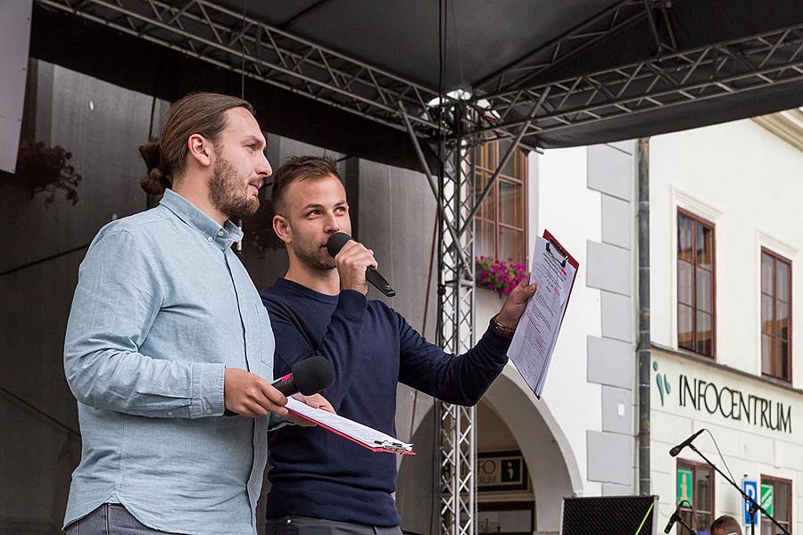 St.-Wenzels-Fest und Internationales Folklorefestival 2018 in Český Krumlov, Freitag 28. September 2018