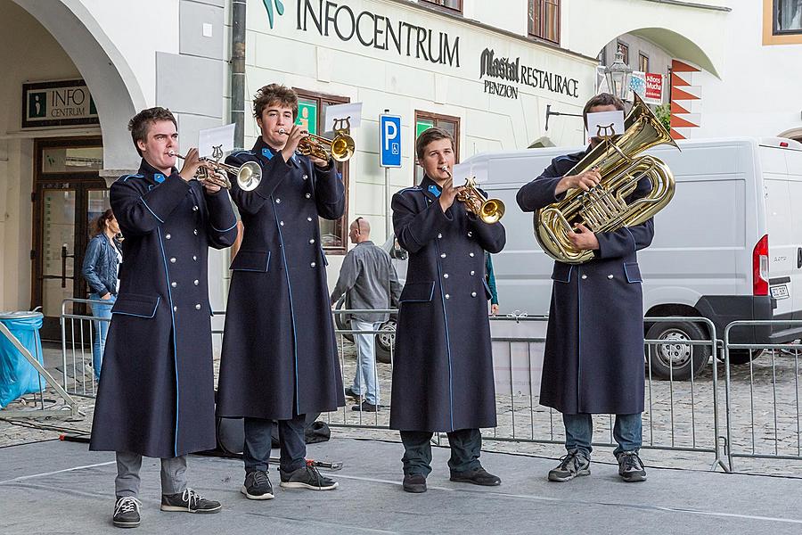 St.-Wenzels-Fest und Internationales Folklorefestival 2018 in Český Krumlov, Freitag 28. September 2018