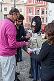 St.-Wenzels-Fest und Internationales Folklorefestival 2018 in Český Krumlov, Freitag 28. September 2018, Foto: Lubor Mrázek