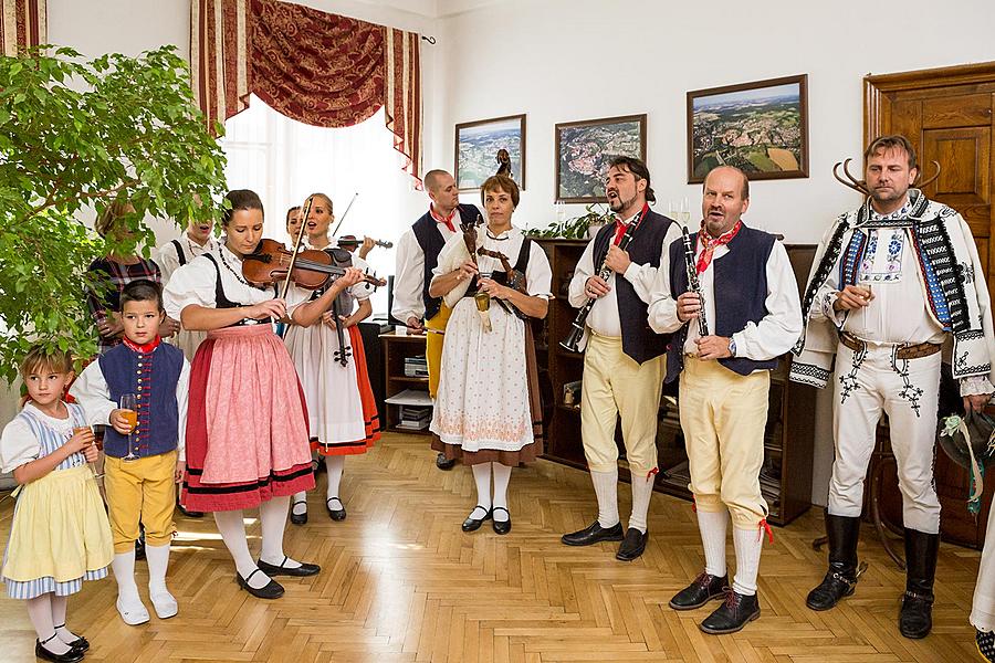 St.-Wenzels-Fest und Internationales Folklorefestival 2018 in Český Krumlov, Samstag 29. September 2018