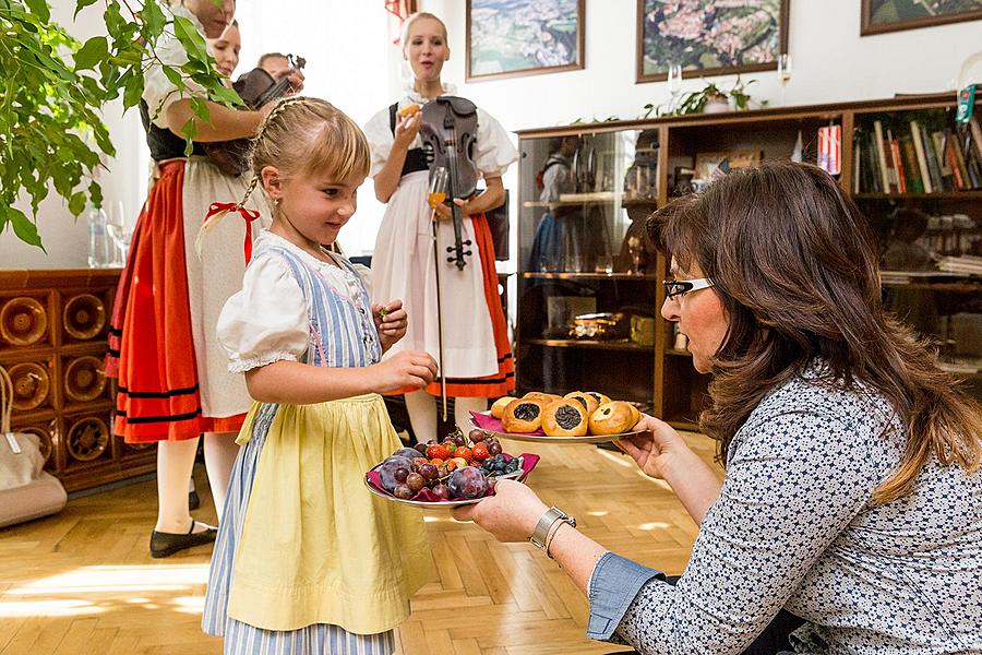 St.-Wenzels-Fest und Internationales Folklorefestival 2018 in Český Krumlov, Samstag 29. September 2018