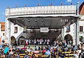 Svatováclavské slavnosti a Mezinárodní folklórní festival 2018 v Českém Krumlově, sobota 29. září 2018, foto: Lubor Mrázek