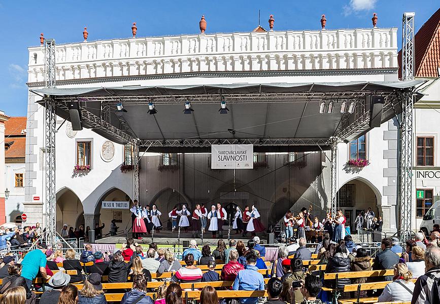 Saint Wenceslas Celebrations and International Folk Music Festival 2018 in Český Krumlov, Saturday 29th September 2017