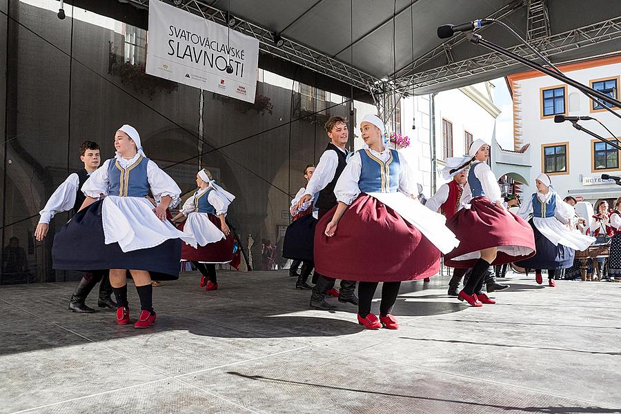 St.-Wenzels-Fest und Internationales Folklorefestival 2018 in Český Krumlov, Samstag 29. September 2018