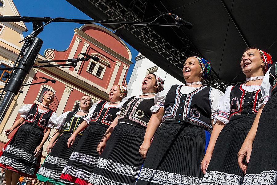 St.-Wenzels-Fest und Internationales Folklorefestival 2018 in Český Krumlov, Samstag 29. September 2018